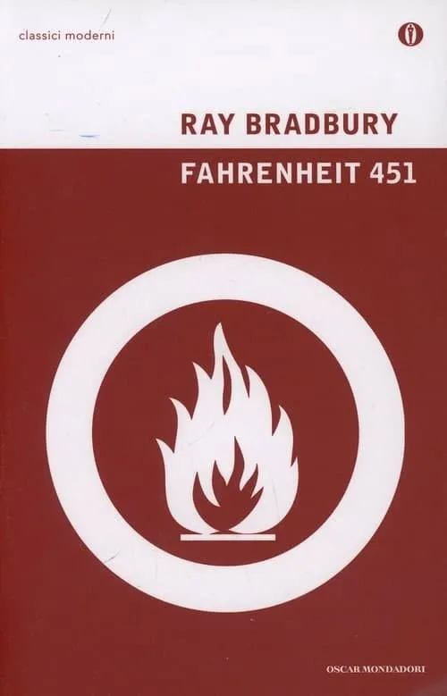 Copertina libro Fahrenheit 451